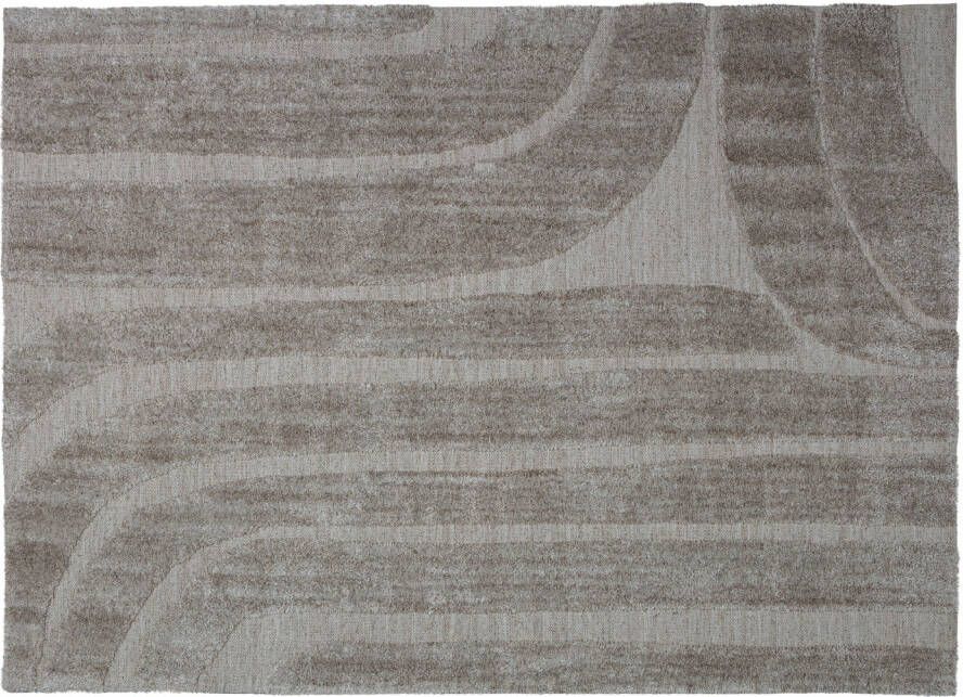 BePureHome vloerkleed Inure Polyester Katoen Zand (1x170x240 cm)