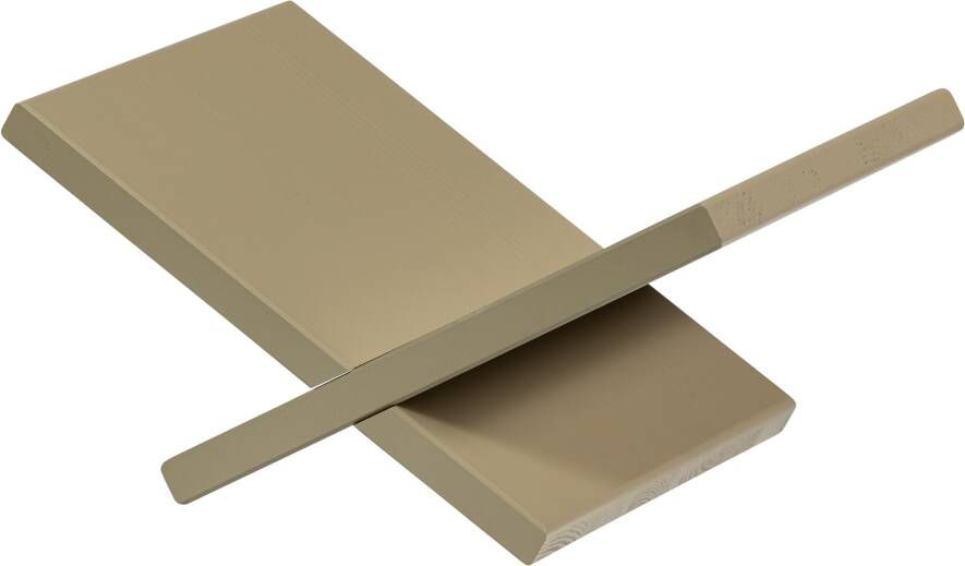 Woood Jet Boekenstandaard Grenen Mud 19x40x26