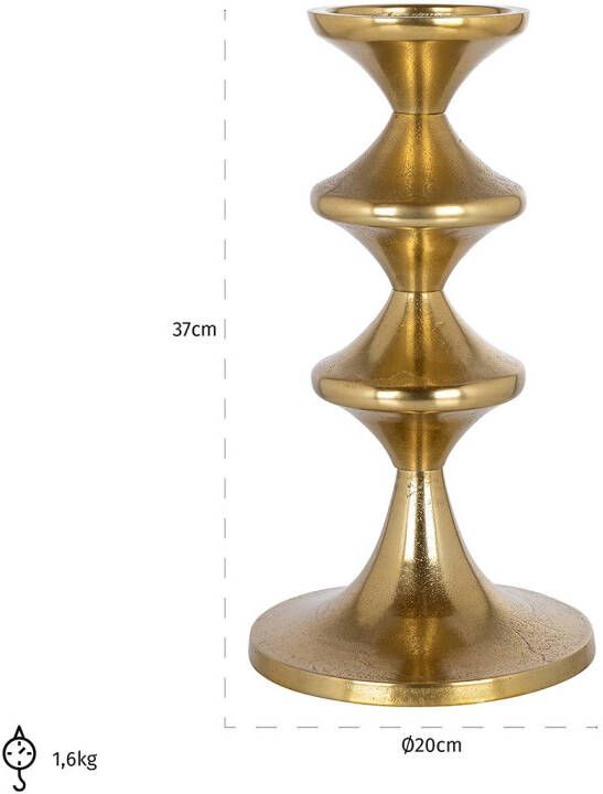 Richmond Interiors Richmond Kandelaar Ayden 37cm hoog Goud