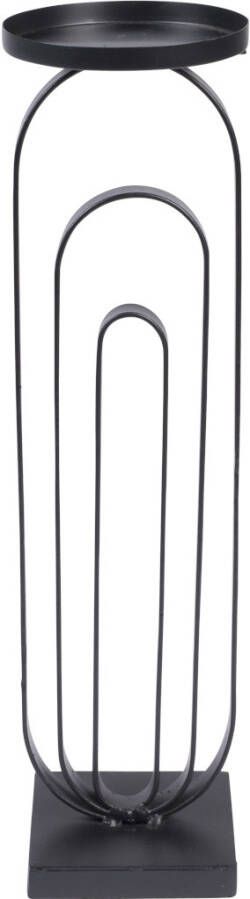 Dutchbone Kandelaar 'Proa' 52cm kleur Zwart