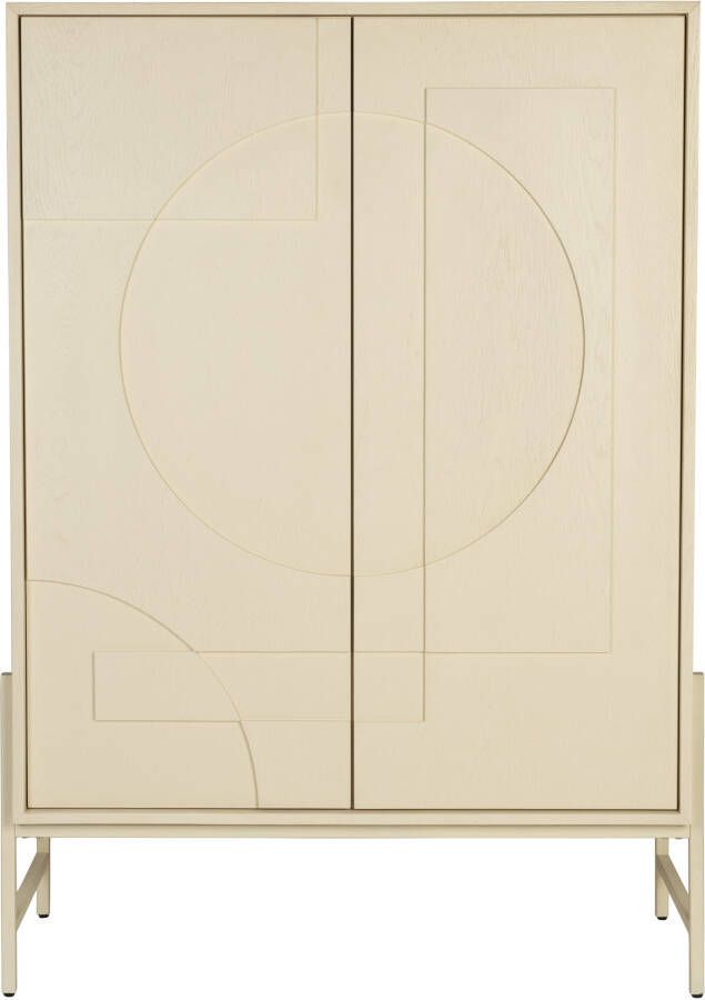 Zuiver Opbergkast Faces Eikenhout 140 x 100cm Beige - Foto 4