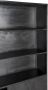 Livingfurn Kabinetkast Kala 40x120x200 Mangohout en Gecoat Staal - Thumbnail 4