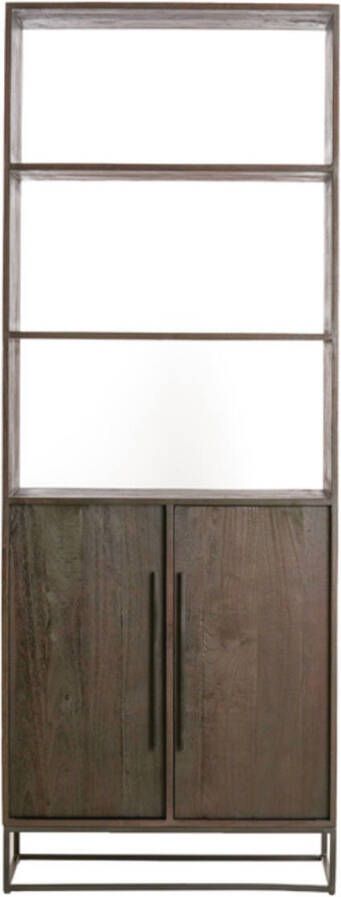 Light & Living Wandkast Lilian 200 x 75cm Bruin