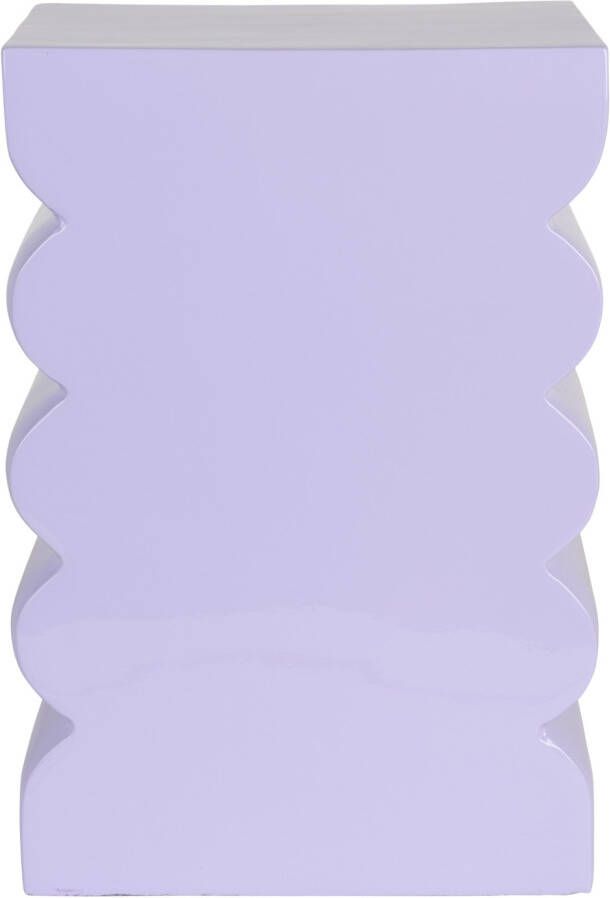 Zuiver Krukje Bijzettafel Curves 30 x 21cm Lila - Foto 2