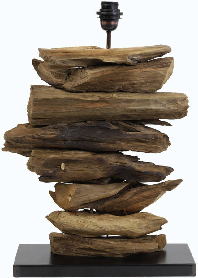 Light & Living Lampvoet Fury 46x17x60cm Bruin