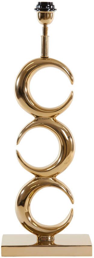 Light & Living Lampvoet Maan 23x13x65cm Goud