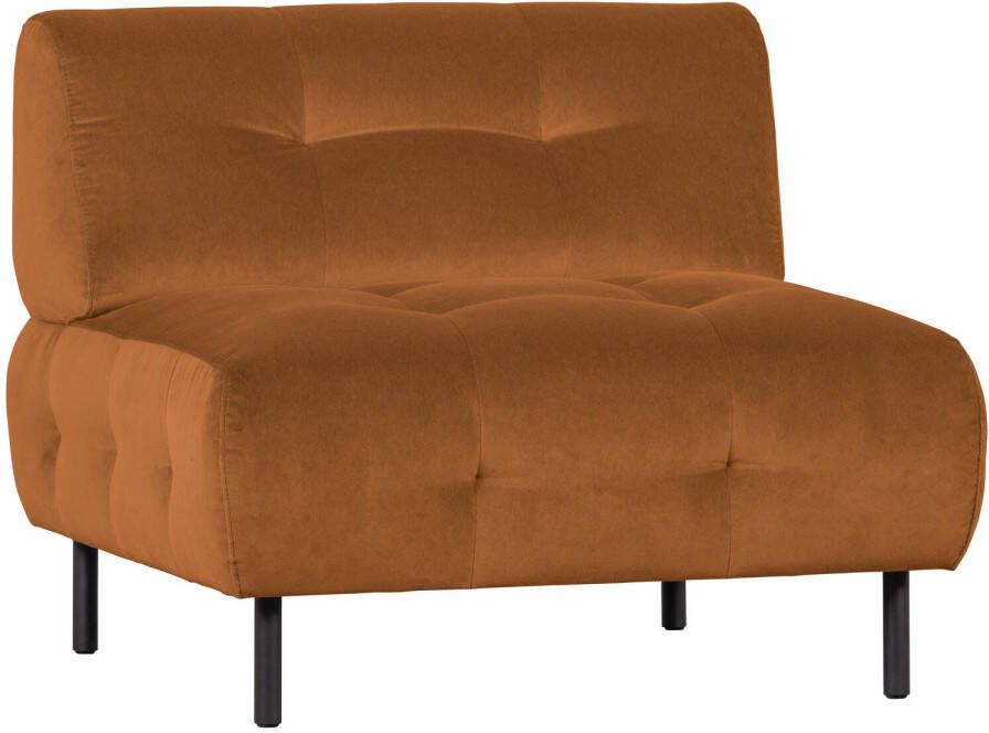 Lloyd fauteuil gewassen fluweel cinnamon