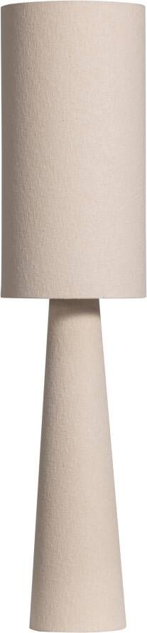 Loft vloerlamp metaal bouclé naturel 130xã30cm