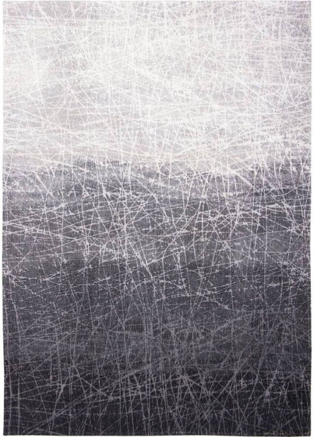Louis de Poortere 8881 Mad Men Wind Chill Grey 200x280 cm Vloerkleed