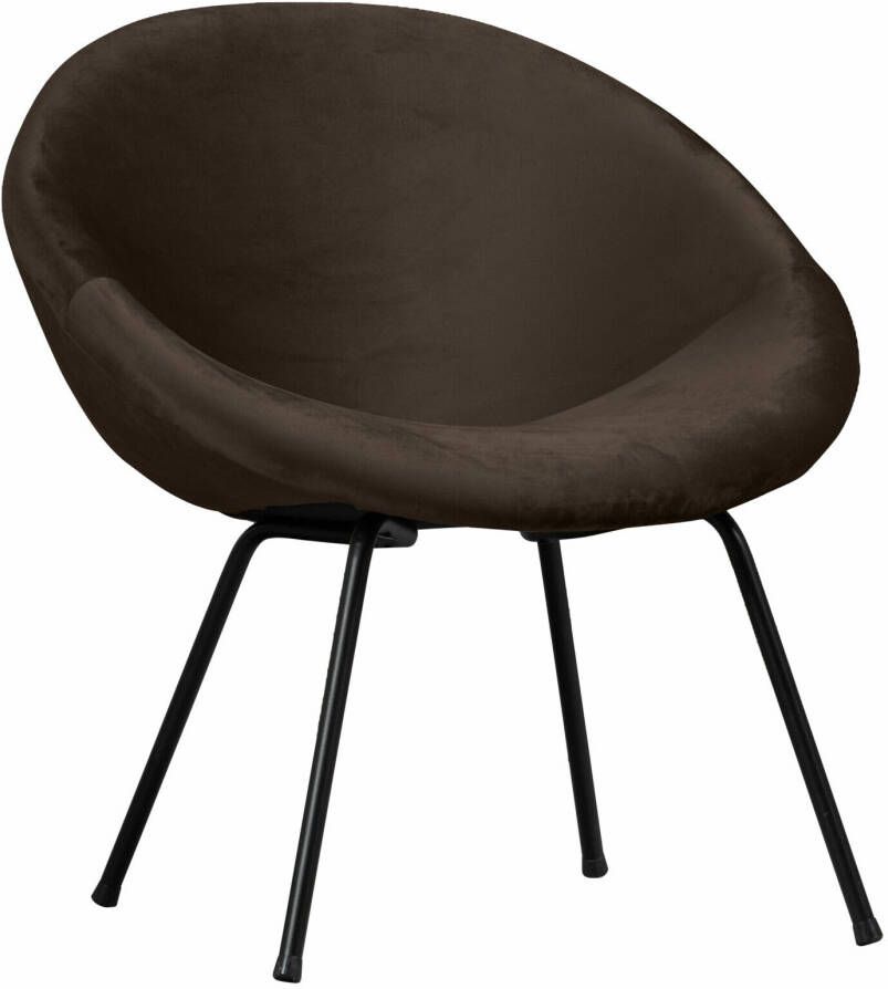 Moly Fauteuil Velvet Dark Night