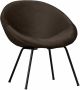 WOOOD Exclusive Fauteuil Moly Velvet Dark Night - Thumbnail 3