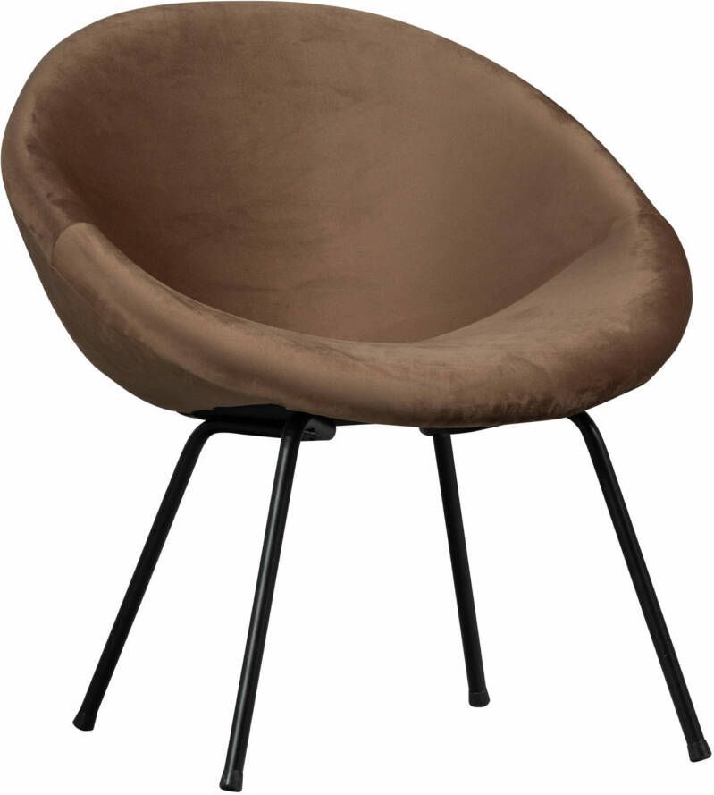 Moly Fauteuil Velvet Toffee