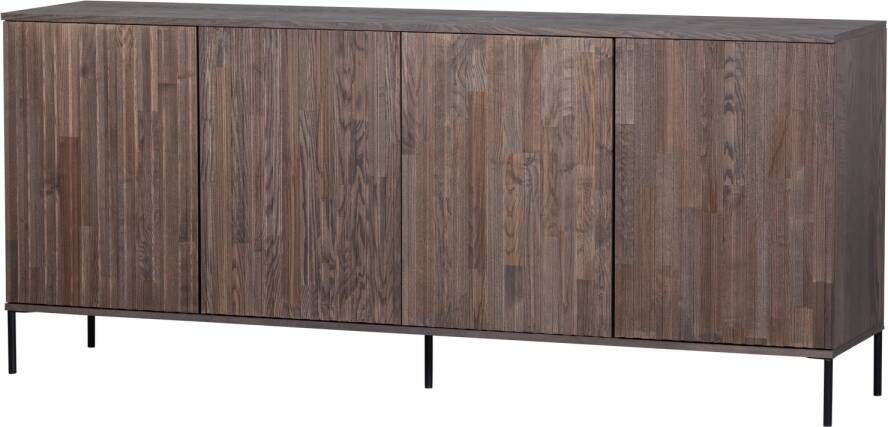 New gravure dressoir 200cm essen fineer espresso
