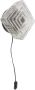 BePureHome Piazza Wandlamp Metaal Glas Zwart 20x20x14 - Thumbnail 3
