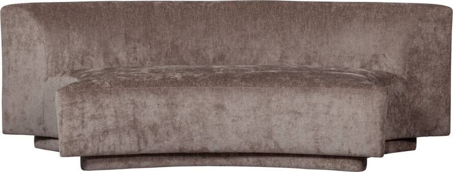 BePureHome Popular 2-zits Bankje Polyester Taupe 72x215x97