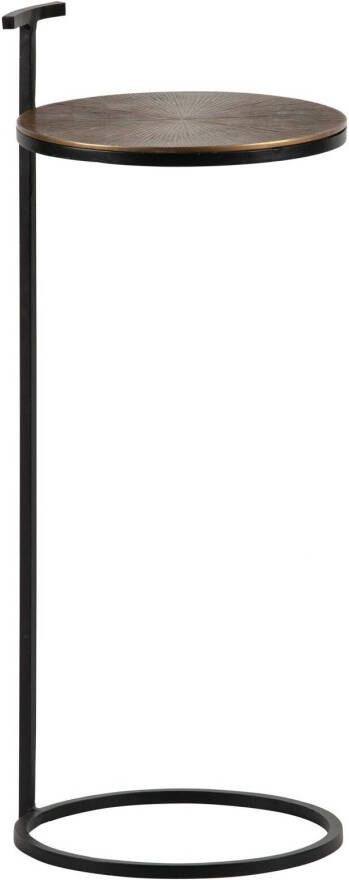 WOOOD Bijzettafel Position 26cm Antique Brass Rond BePureHome - Foto 2