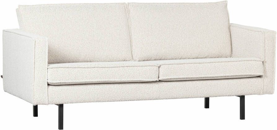 BePureHome Rodeo 2 5-zits Bank Velvet Naturel 85x190x86