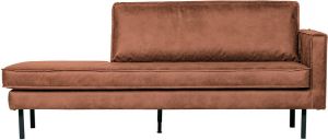 BePureHome Daybed 'Rodeo' Rechts kleur Cognac