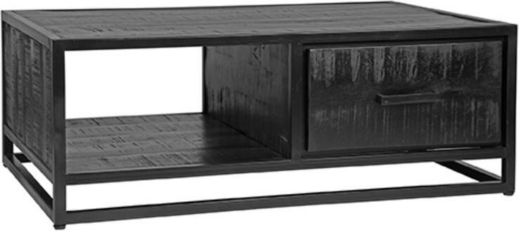 LABEL51 | Salontafel Chili Zwart Mangohout | Woonkamertafels | Salontafel