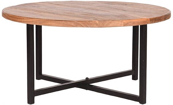 Salontafel Dex Rough Mangohout Rond 80 cm