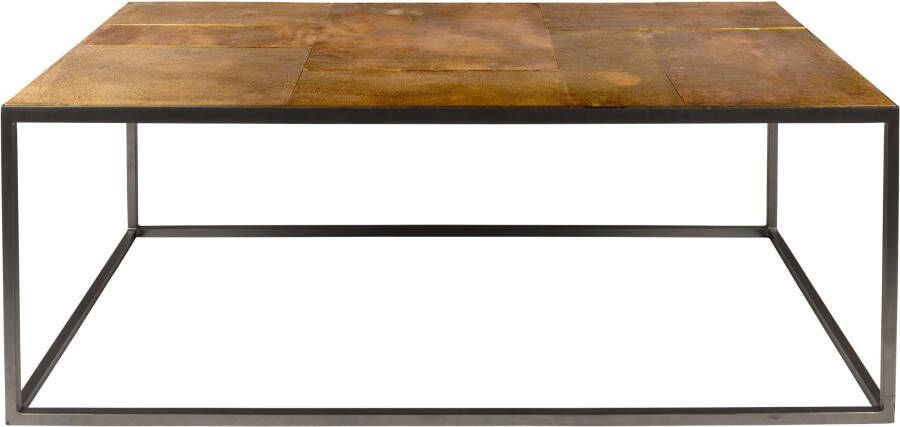 Dutchbone Salontafel Lee Antique Brass 110 x 55cm Hout - Foto 5