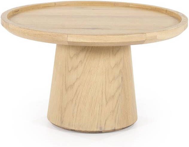 Eleonora Salontafel Leia Eikenhout 66cm Naturel Rond