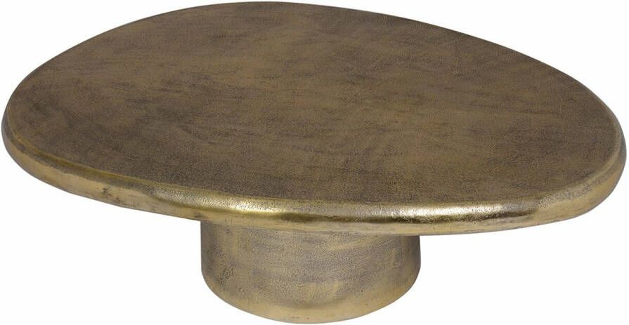 Richmond Interiors Richmond Organische Salontafel Pulitzer 106 x 82cm Brushed Gold