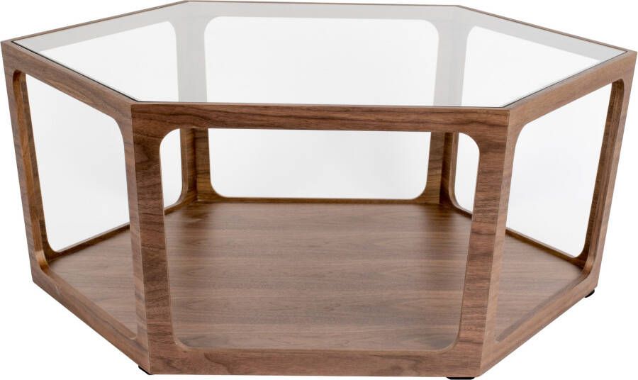 Dutchbone Salontafel Sita 92.5 x 80cm Hout - Foto 5