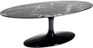 Kare Design Salontafel Solo Marble Black Oval