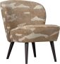 Sara fauteuil geweven camouflage dessin groen - Thumbnail 2