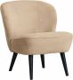 WOOOD Fauteuil Sara Polyester Naturel 71x59x70 - Thumbnail 4