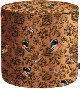 WOOOD Sara Poef Hoog – Fluweel – Fenix Print – 46x46x46
