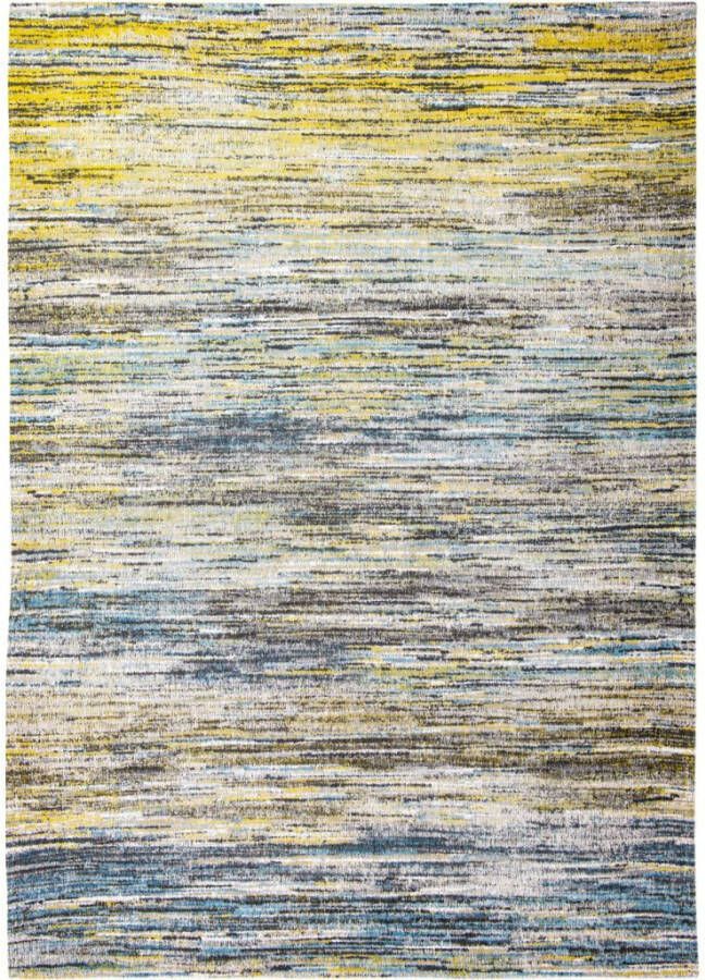 Louis de Poortere 8873 Sari Blue Yellow Mix 290x390 cm Vloerkleed