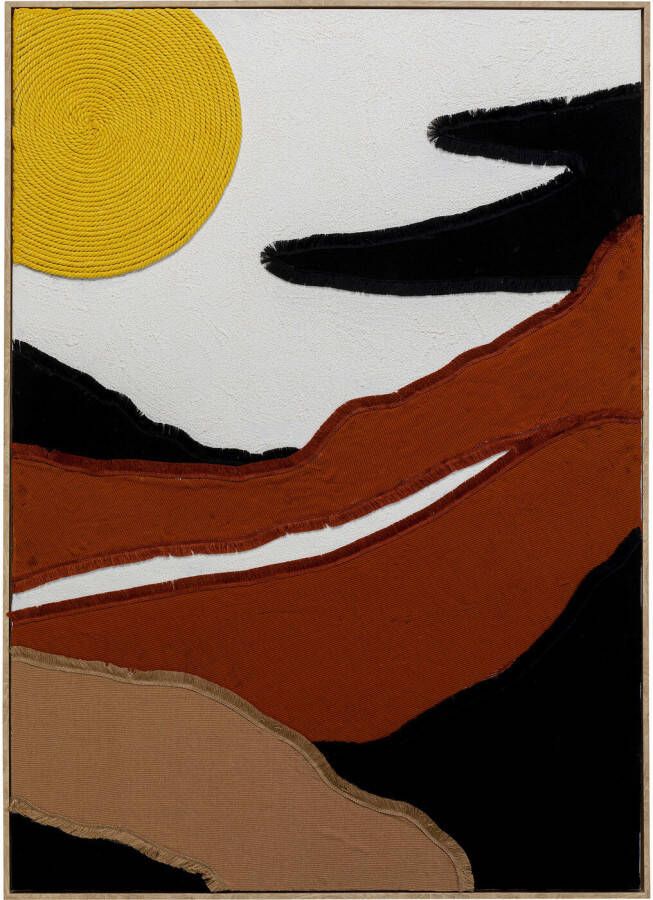 Kare Design Kare Canvas Schilderij Artistic Sunrise 70x110cm