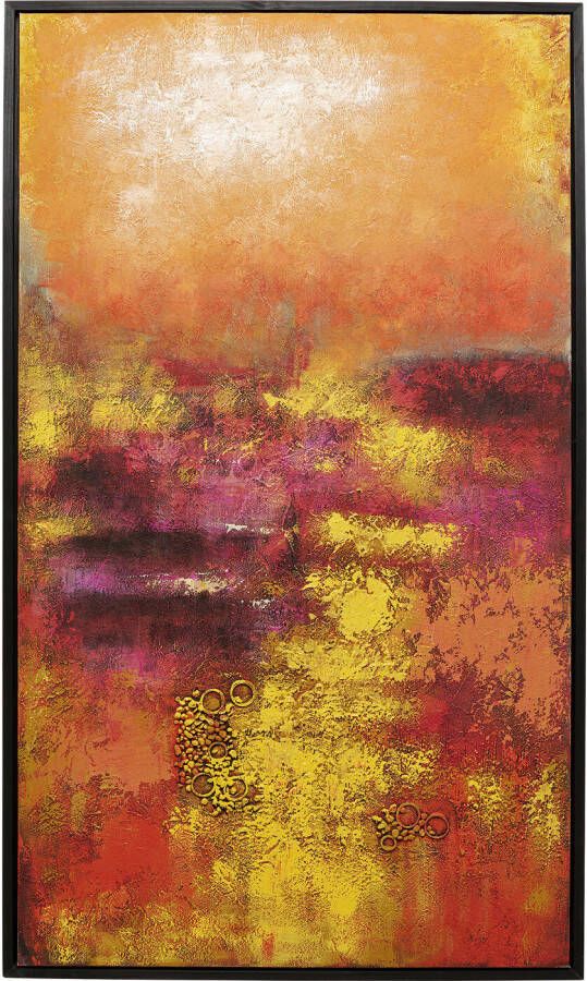 Kare Design Kare Schilderij Jardin Red 125x215cm