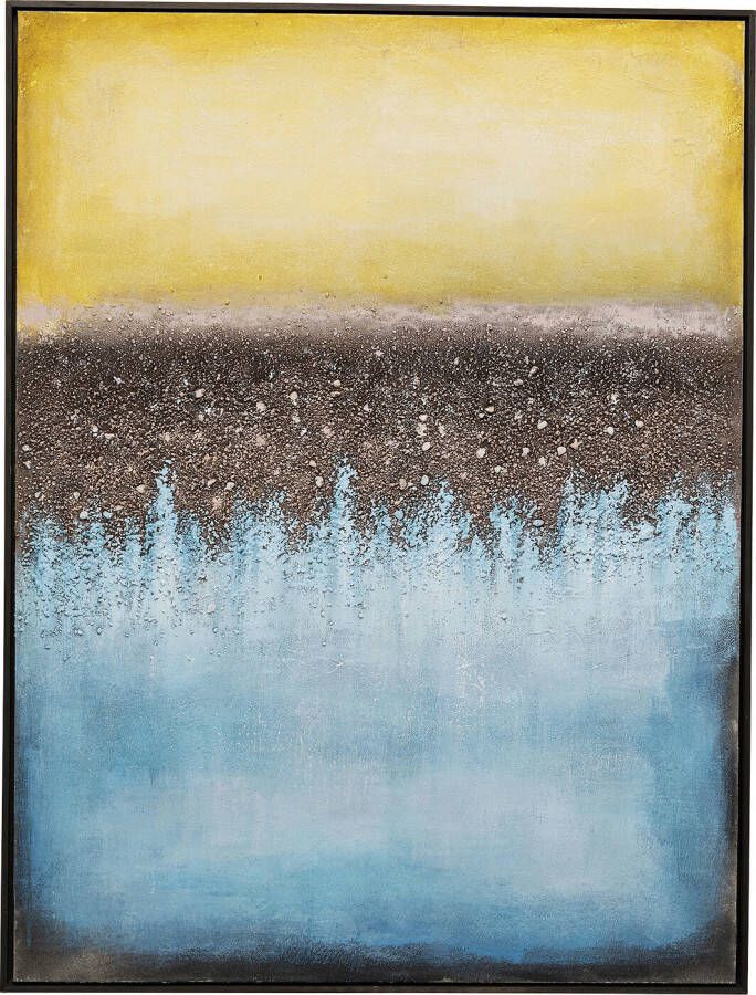 Kare Design Kare Schilderij Vista Blue 90x120cm