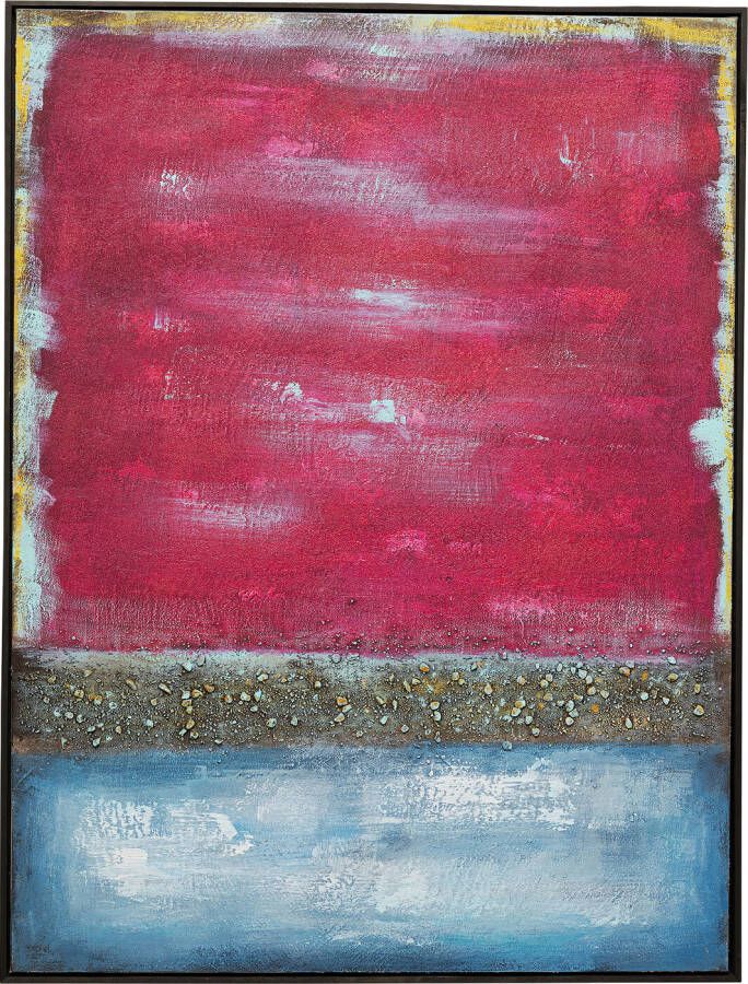 Kare Design Kare Schilderij Vista Red 90x120cm