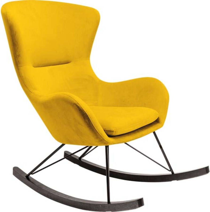 Kare Design Kare Schommelstoel Oslo Yellow
