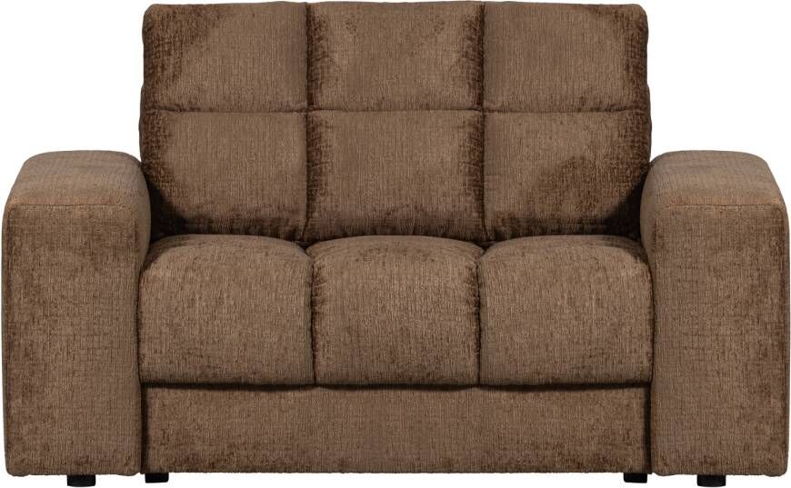 Second date loveseat structure velvet brass