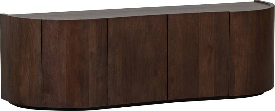 BePureHome Sense Dressoir 4-Deurs Mango Walnoot 50x160x46