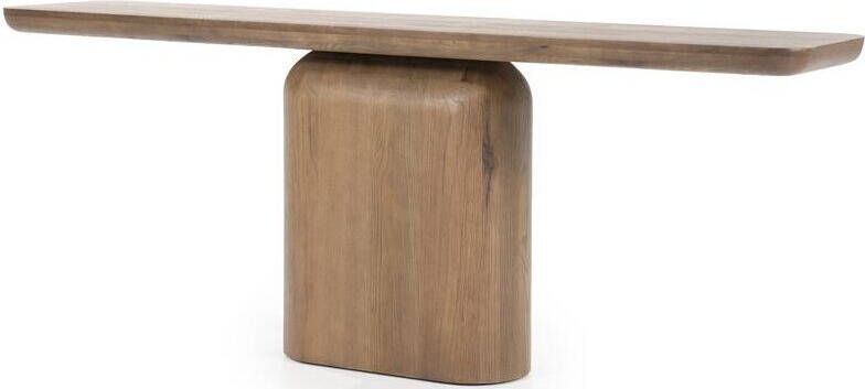 Eleonora Sidetable Leon Eiken 200cm Bruin