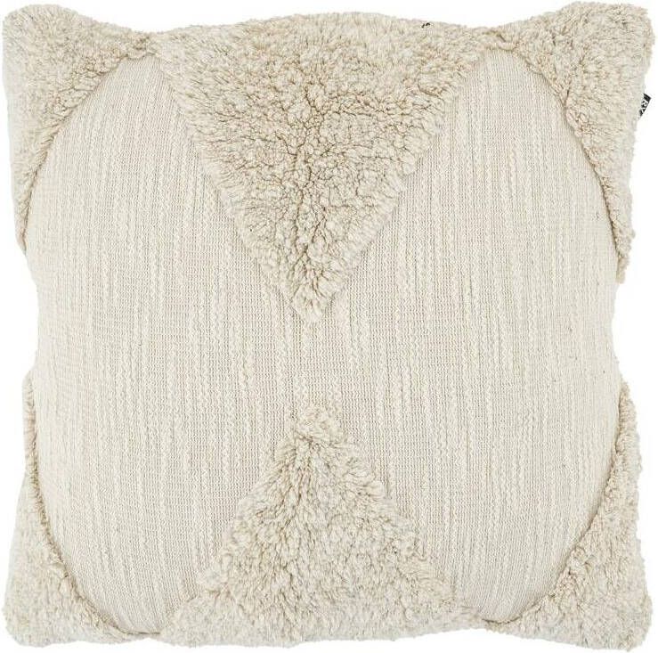 By-Boo Kussen Wabi 45 x 45cm Off White