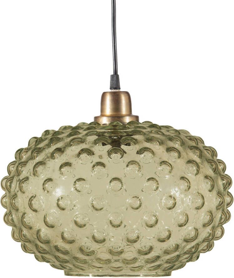 BePureHome Soap Hanglamp Glas Warm Groen 20x31x31