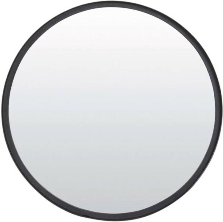 Light & Living Light&living Spiegel Ø50x4 cm BITA mat zwart