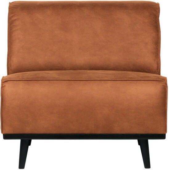 BePureHome Bank 'Statement' 1-zits Element Eco Leder kleur Cognac