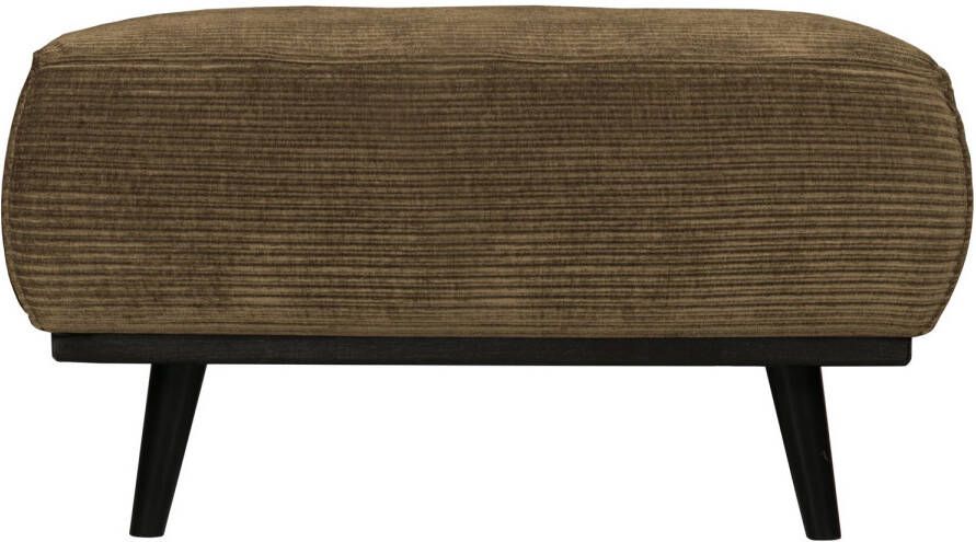 Statement Hocker Brede Platte Rib Rock 80x55cm
