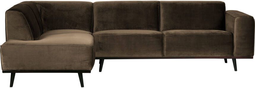 BePureHome Loungebank 'Statement' Links kleur Taupe