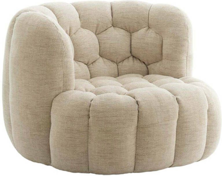 Light & Living Draaifauteuil Amara Crème