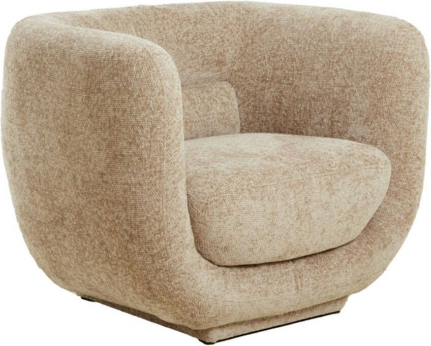 Light & Living Fauteuil Kialy Chenille Beige