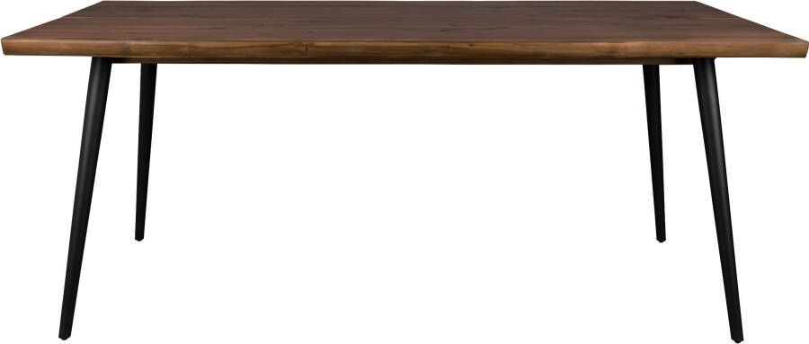 Dutchbone eettafel Alagon Walnut 75x180x90 cm - Foto 6